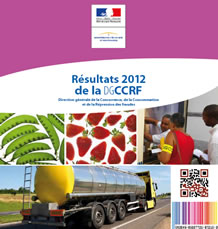 Résultats 2012 de la DGCCRF