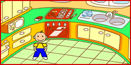 Jeux "P'tit Paul et dangers à la maison"