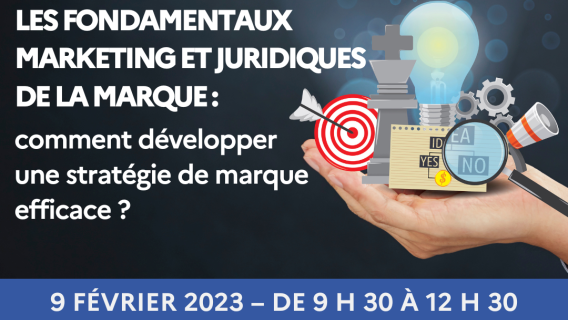 Concept illustrant la strat&eacute;gie de marque