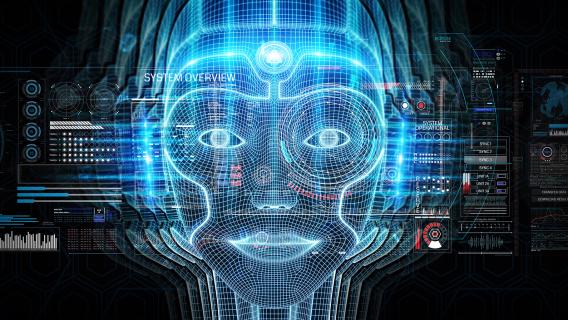 Visage intelligence artificielle