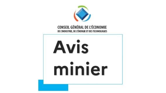Image Avis minier CGE