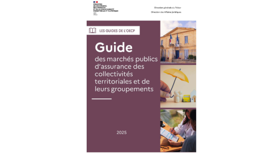 Couverture du guide des marchés publics d'assurance