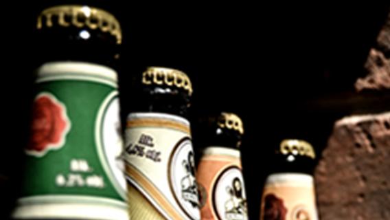 Illustration de bouteilles de bière