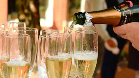 Bouteille de Champagne