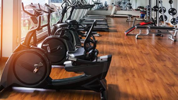 Une salle de sport