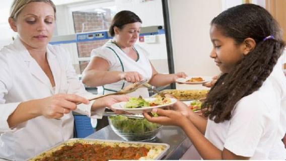 Illustration d'une restauration scolaire
