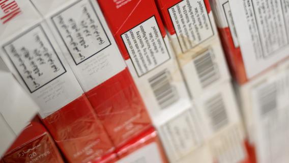 paquets de cigarettes