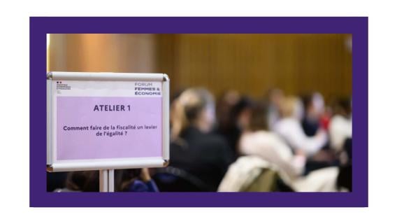 Forum Femmes Economie à Bercy