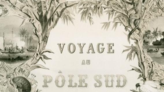 Page de titre de "Voyage eu pôle sud et dans l'Océanie 1937-1940"