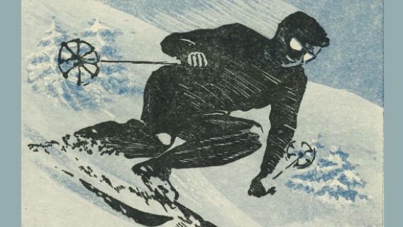 Plaquette de présentation des activités de sports d'hiver proposées par le COFBA