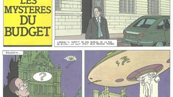 Bande dessinée sur le budget de l'Etat