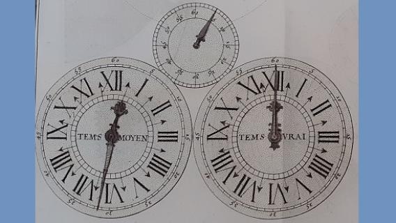 "Pendule qui marque le temps vrai", par Antoine Thiout