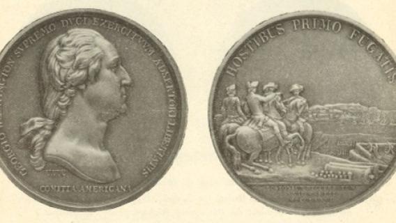 Médaille commémorative de la prise de Boston en 1776