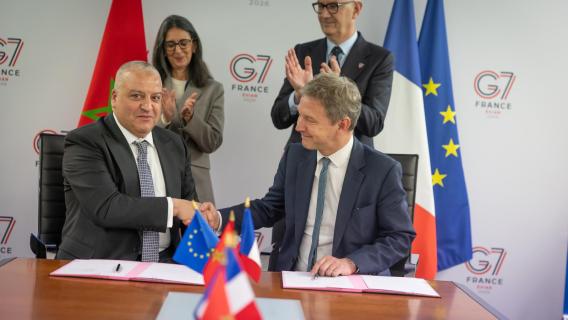 Antoine Magnant, Directeur de Tracfin, et Jawhar Nfissi président de l’ANRF