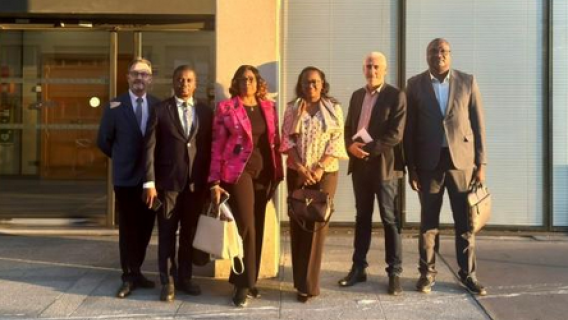 Photo de la délégation camerounaise