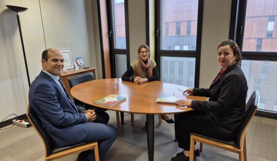 Rencontre avec les contrôleurs d'Etat de Tunisie