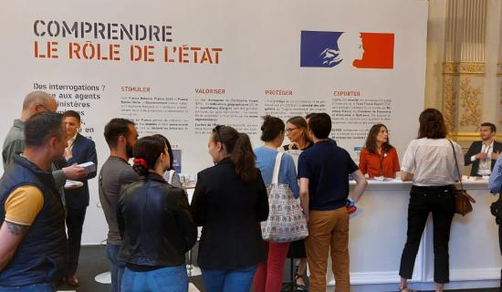 stand de la dgccrf à l'exposition du fabriqué en France