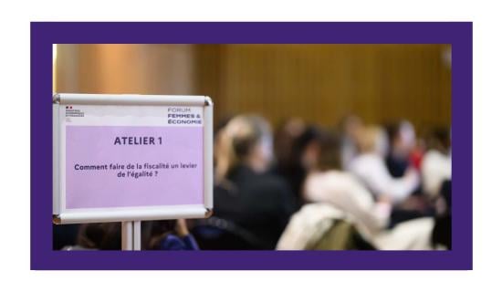 Forum Femmes Economie à Bercy