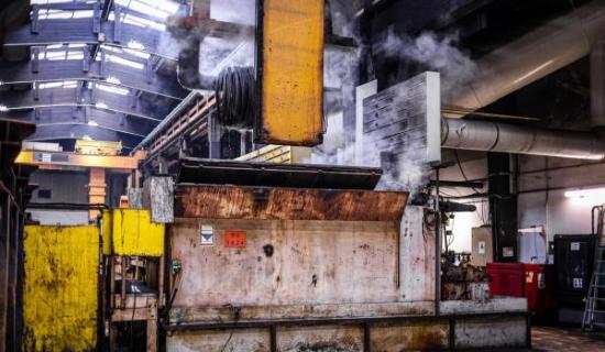 machinerie dans usine