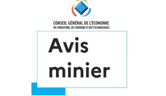 logo Avis minier CGE