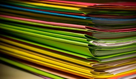 pile de papier