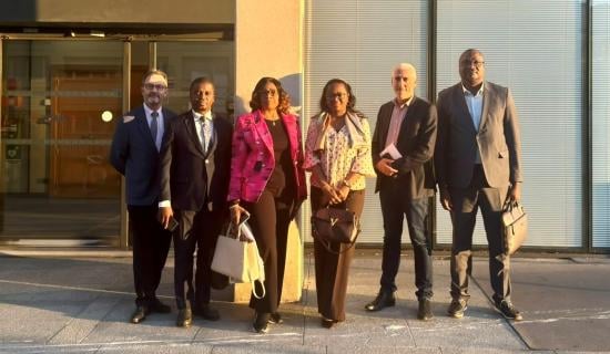 Photo de la délégation Camourounaise