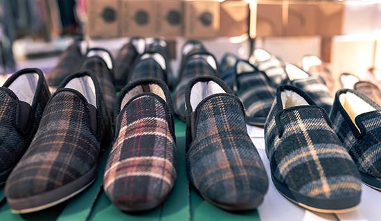 Des chaussons