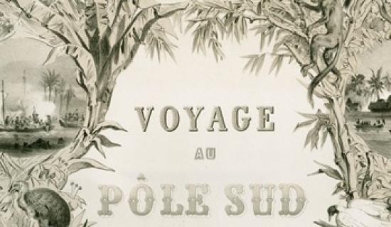 Page de titre de "Voyage eu pôle sud et dans l'Océanie 1937-1940"