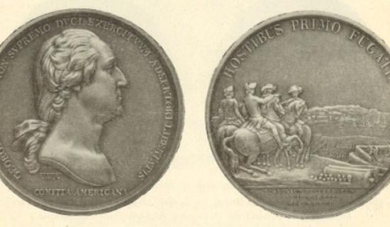 Médaille commémorative de la prise de Boston en 1776