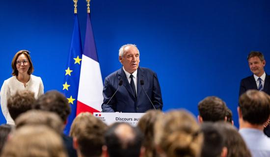 François BAYROU, Premier ministre